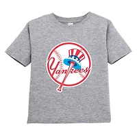 Soft as a Grape Gray New York Yankees Cooperstown Collection Two-Pack T-Shirt Set