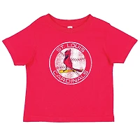 Soft as a Grape Heather Gray St Louis Cardinals Cooperstown Collection Two-Pack T-Shirt Set