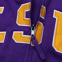 Stadium Athletic LSU Tigers Arched Name Full-Zip Hoodie