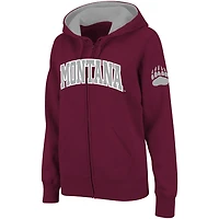 Stadium Athletic Montana Grizzlies Arched Name Full-Zip Hoodie