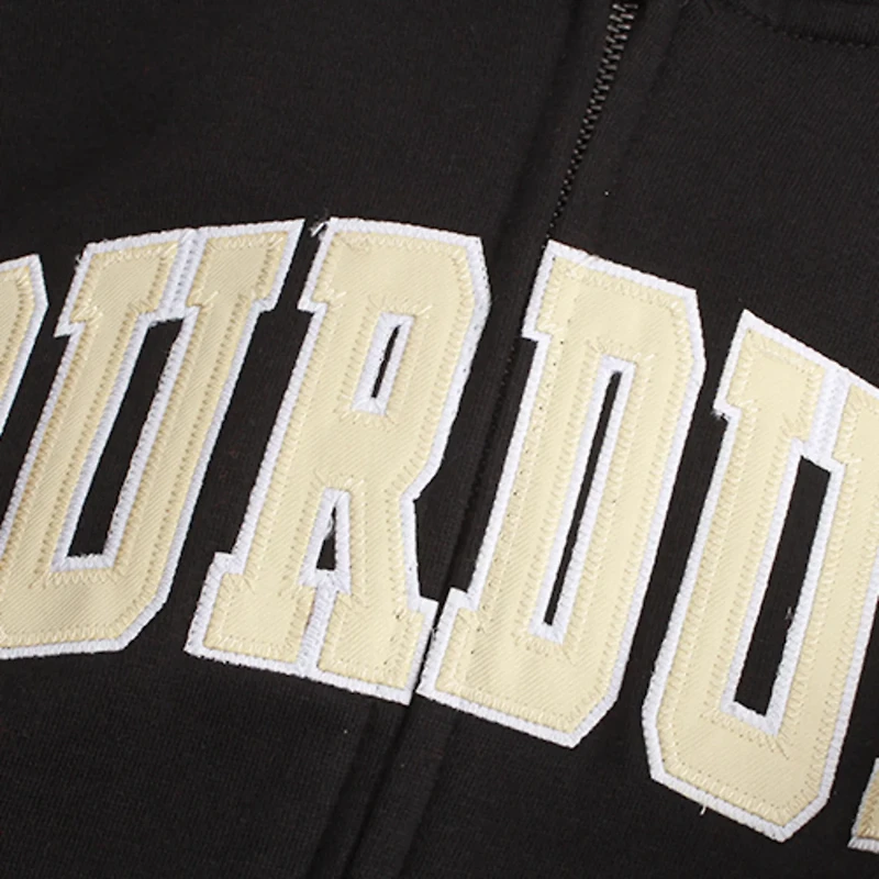 Stadium Athletic Purdue Boilermakers Arched Name Full-Zip Hoodie