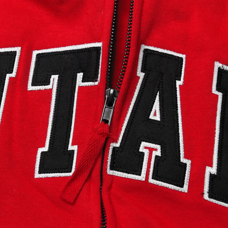 Stadium Athletic Utah Utes Arched Name Full-Zip Hoodie