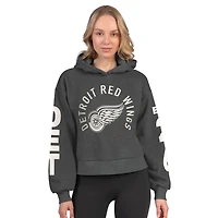 Starter Detroit Wings Star Player Cropped Fleece Hoodie