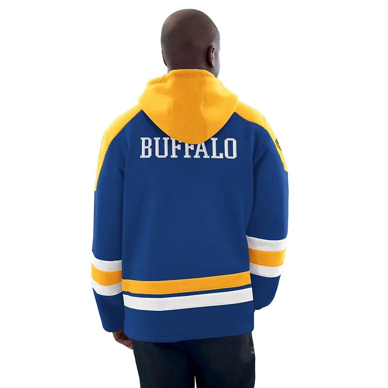 Starter Gold Buffalo Sabres Hockey Pullover Hoodie