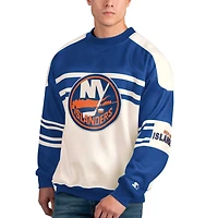Starter New York Islanders Defense Fleece Crewneck Pullover Sweatshirt