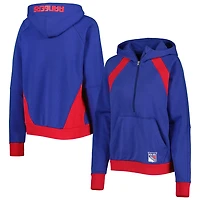 Starter New York Rangers Wishbone Half-Zip Hoodie