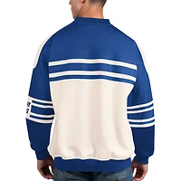 Starter Tampa Bay Lightning Defense Fleece Crewneck Pullover Sweatshirt