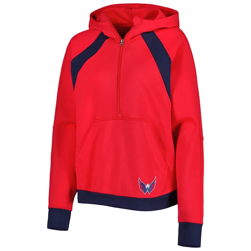 Starter Washington Capitals Wishbone Half-Zip Hoodie