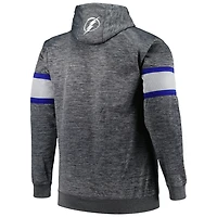 Tampa Bay Lightning Big  Tall Stripe Pullover Hoodie