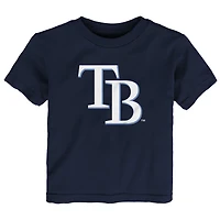 Tampa Bay Rays Team Crew Primary Logo T-Shirt