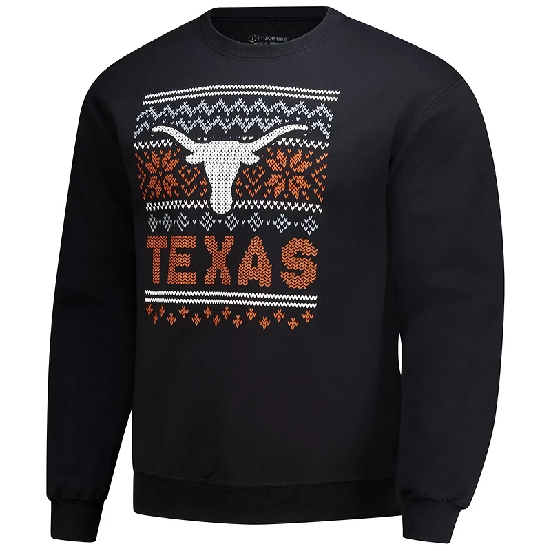 Texas Longhorns Holiday Fleece Sweatshirt