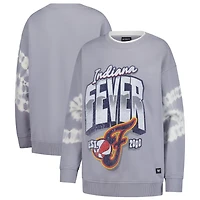 The Wild Collective Indiana Fever Double Collar Fleece Pullover Sweatshirt