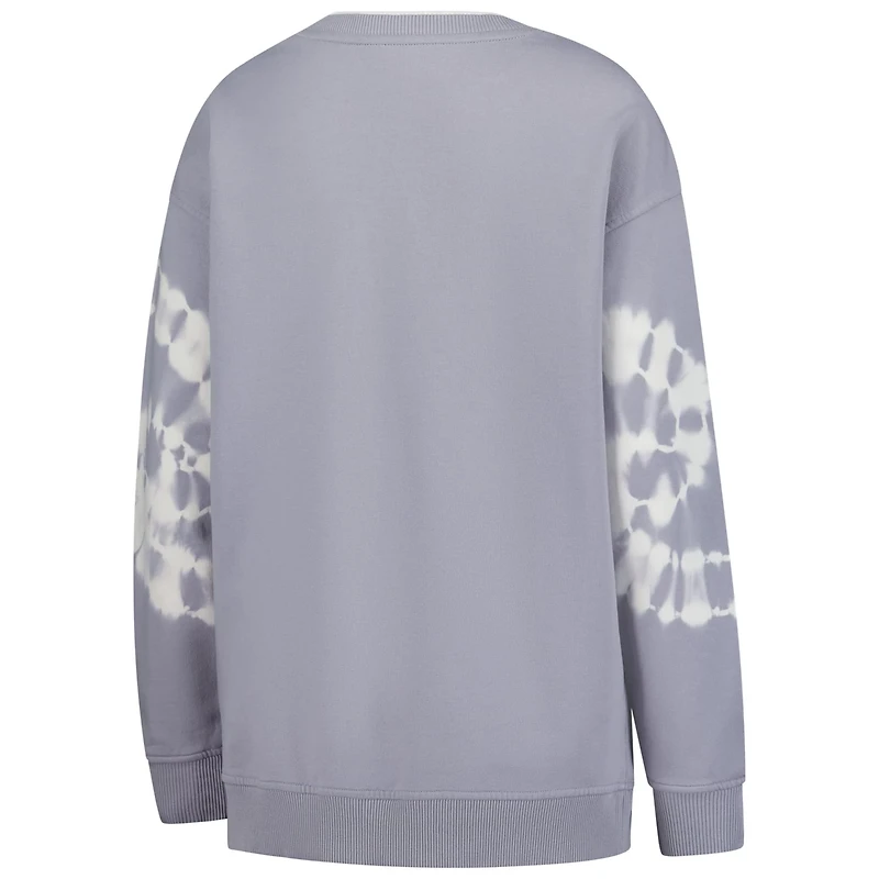 The Wild Collective Indiana Fever Double Collar Fleece Pullover Sweatshirt