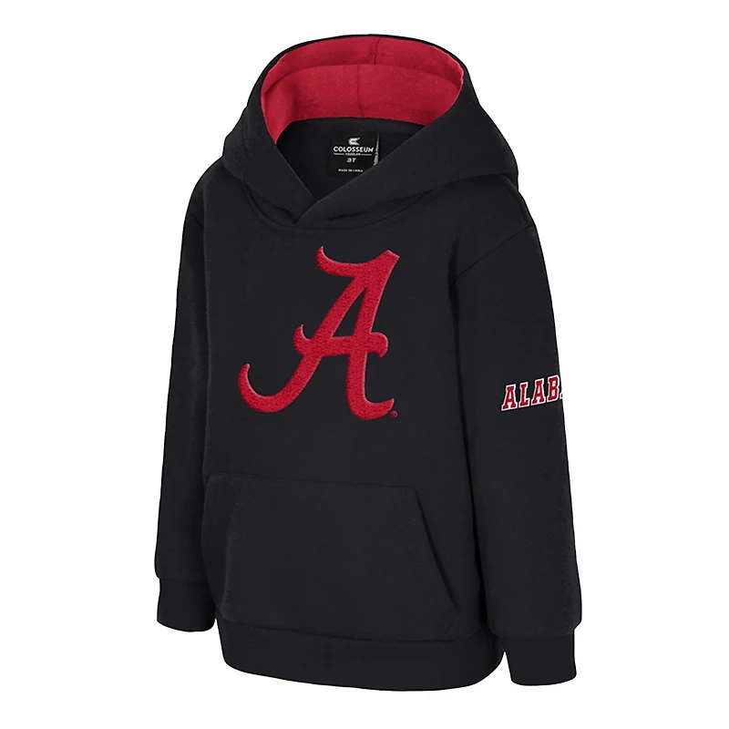 Toddler Colosseum Alabama Crimson Tide Big Logo Volume Fleece Pullover Hoodie