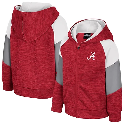 Toddler Colosseum Alabama Tide Spirit Hollow Full-Zip Hoodie
