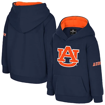 Toddler Colosseum Auburn Tigers Big Logo Volume Fleece Pullover Hoodie