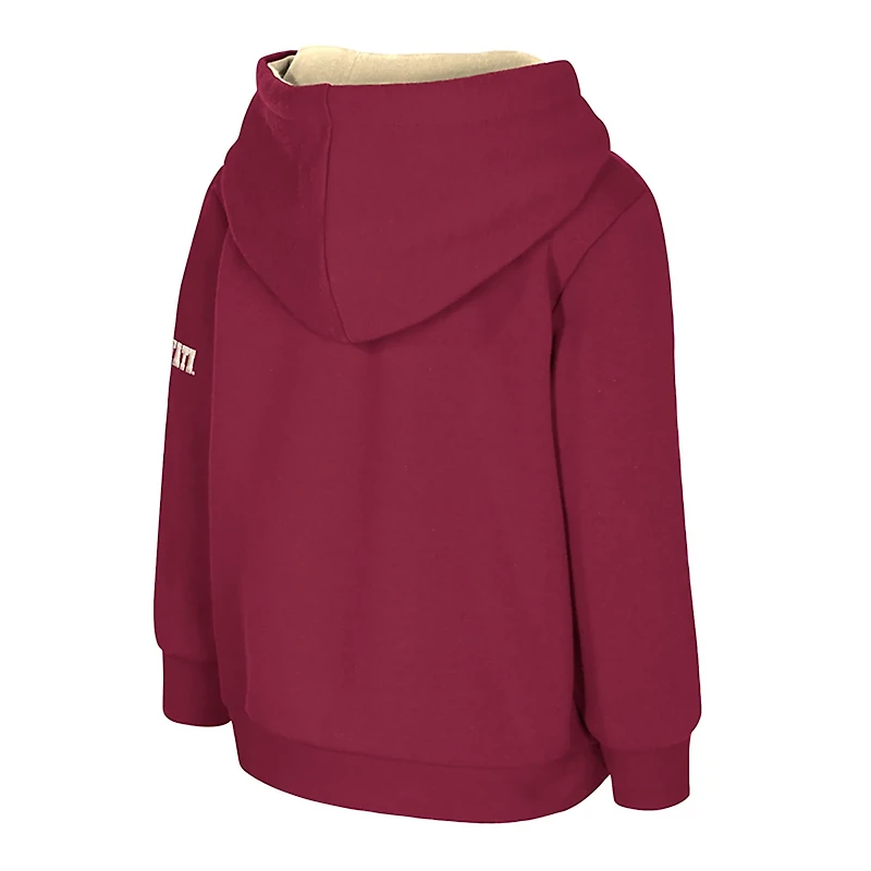 Toddler Colosseum Florida State Seminoles Big Logo Volume Fleece Pullover Hoodie