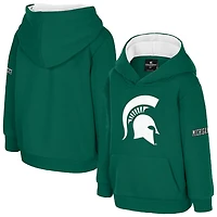 Toddler Colosseum Michigan State Spartans Big Logo Volume Fleece Pullover Hoodie