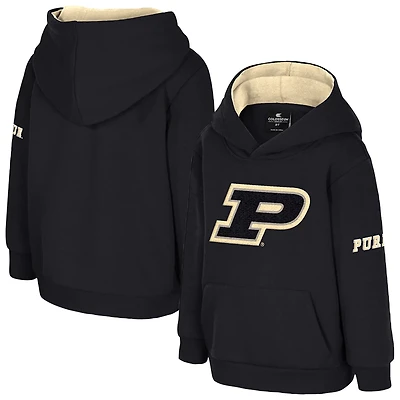 Toddler Colosseum Purdue Boilermakers Big Logo Volume Fleece Pullover Hoodie