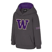 Toddler Colosseum Washington Huskies Big Logo Volume Fleece Pullover Hoodie
