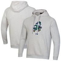 Under Armour Notre Dame Fighting Irish Leprechaun Rival Raglan Fleece Hoodie