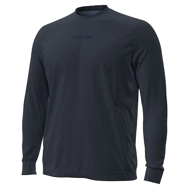 Under Armour Notre Dame Fighting Irish Sideline Meridian Tri-Blend Sweatshirt