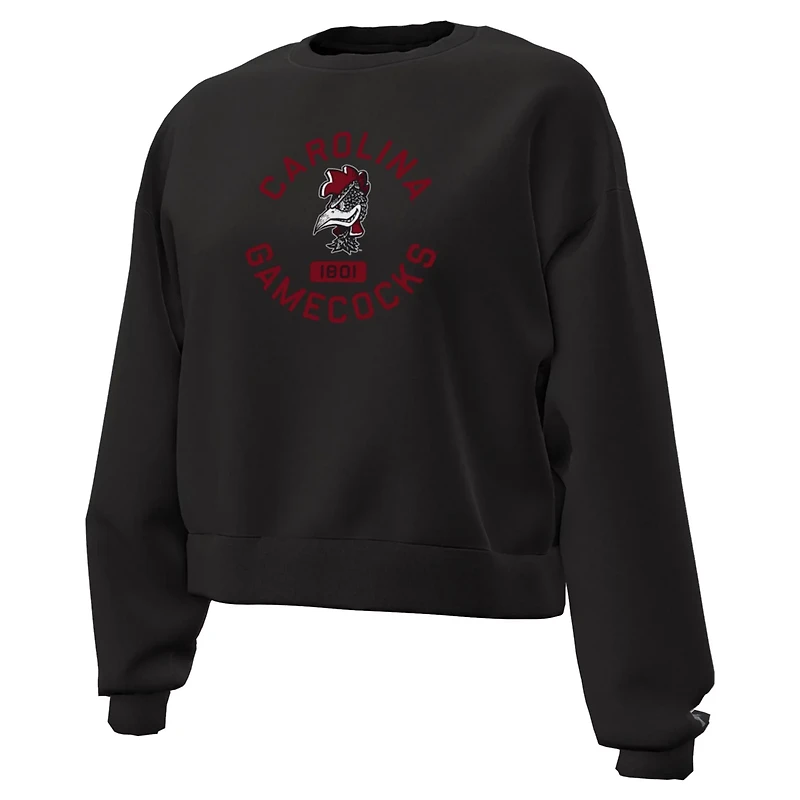 Under Armour South Carolina Gamecocks Essentials Icon Fleece Tri-Blend Sweatshirt