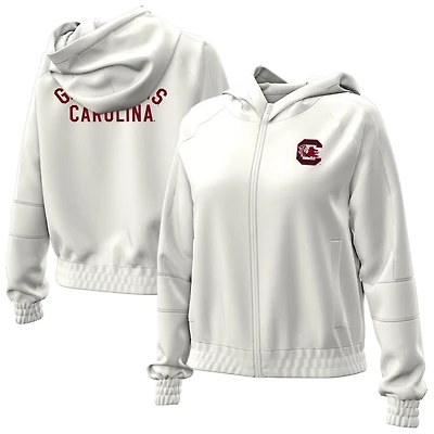 Under Armour South Carolina Gamecocks Gameday Rival Fleece Full-Zip Cropped Hoodie