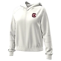 Under Armour South Carolina Gamecocks Gameday Rival Fleece Full-Zip Cropped Hoodie