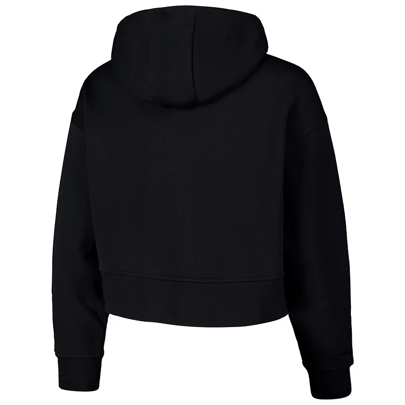 Under Armour Wisconsin Badgers Inline Modest Cropped Half-Zip Hoodie