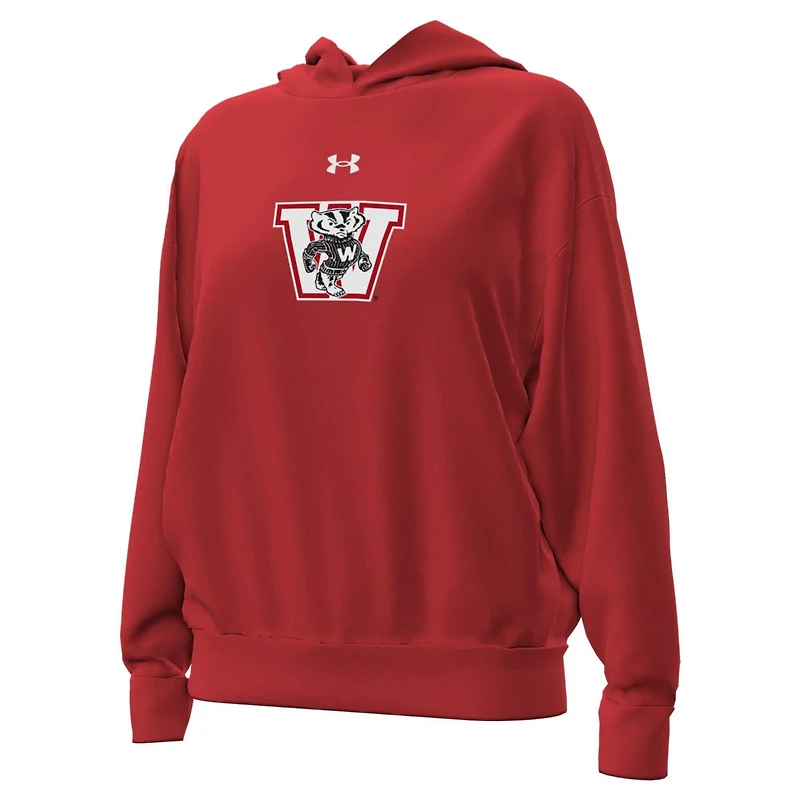 Under Armour Wisconsin Badgers Throwback Hoodie