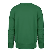 Unisex '47 Kelly Boston Celtics Brush By Headline Crewneck Sweatshirt