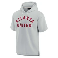 Unisex Fanatics Atlanta United FC Elements Super Soft Fleece Short Sleeve Pullover Hoodie