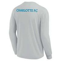 Unisex Fanatics Charlotte FC Elements Super Soft Long Sleeve T-Shirt