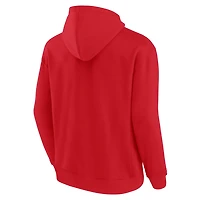 Unisex Fanatics Chicago Bulls Elements Super Soft Fleece Pullover Hoodie
