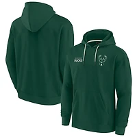 Unisex Fanatics Hunter Milwaukee Bucks Elements Super Soft Fleece Pullover Hoodie