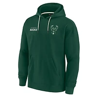 Unisex Fanatics Hunter Milwaukee Bucks Elements Super Soft Fleece Pullover Hoodie