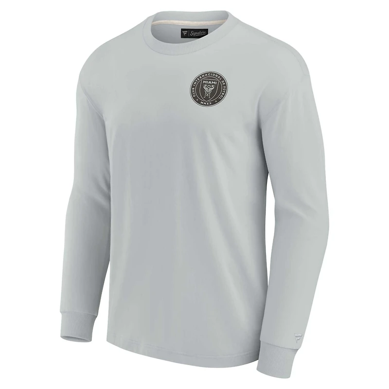 Unisex Fanatics Inter Miami CF Elements Super Soft Long Sleeve T-Shirt