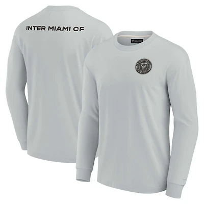 Unisex Fanatics Inter Miami CF Elements Super Soft Long Sleeve T-Shirt