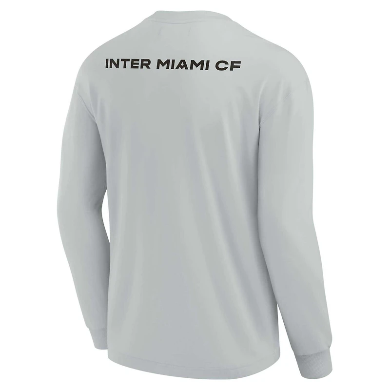 Unisex Fanatics Inter Miami CF Elements Super Soft Long Sleeve T-Shirt