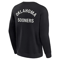 Unisex Fanatics Oklahoma Sooners Super Soft Pullover Crew Sweatshirt