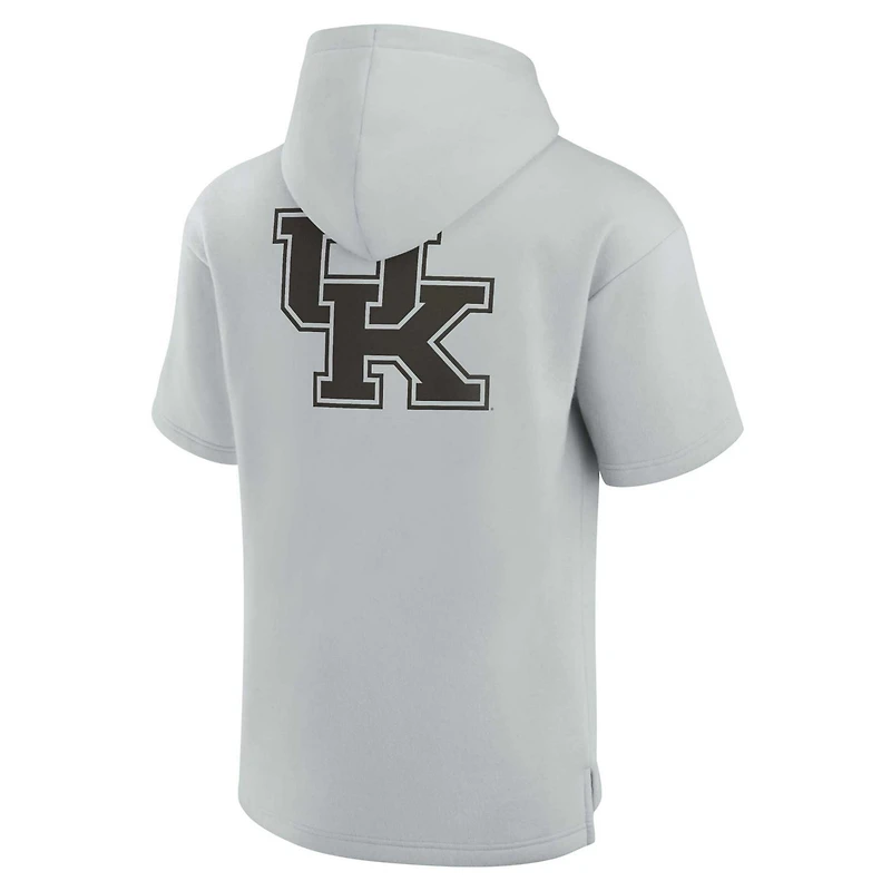 Unisex Fanatics Signature Kentucky Wildcats Super Soft Fleece Short Sleeve Pullover Hoodie
