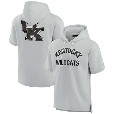 Unisex Fanatics Signature Kentucky Wildcats Super Soft Fleece Short Sleeve Pullover Hoodie