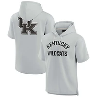 Unisex Fanatics Signature Kentucky Wildcats Super Soft Fleece Short Sleeve Pullover Hoodie