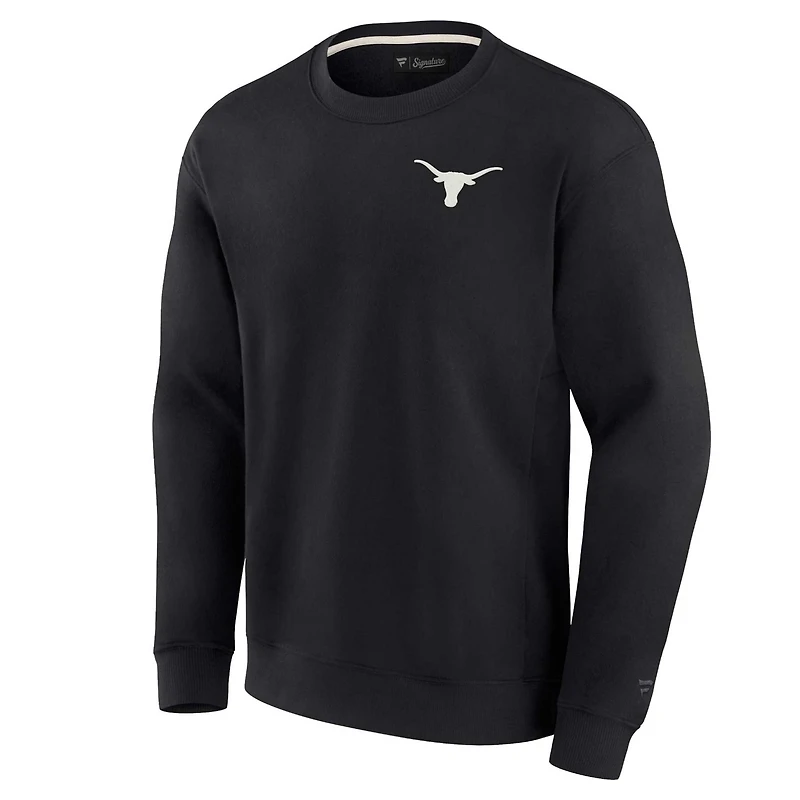 Unisex Fanatics Texas Longhorns Super Soft Pullover Crew Sweatshirt