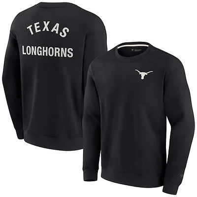 Unisex Fanatics Texas Longhorns Super Soft Pullover Crew Sweatshirt
