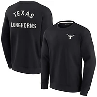Unisex Fanatics Texas Longhorns Super Soft Pullover Crew Sweatshirt