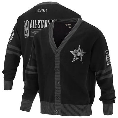 Unisex FISLL 2025 NBA All-Star Game Full-Button Cardigan Sweater