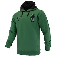 Unisex FISLL Hunter Milwaukee Bucks Logoman Shadow Collection Pullover Hoodie