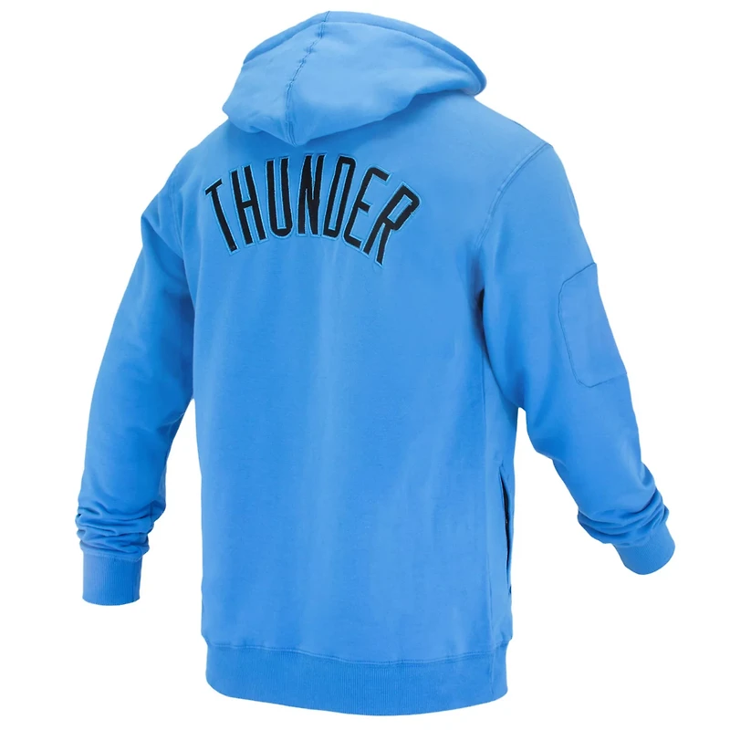Unisex FISLL Oklahoma City Thunder Logoman Shadow Collection Pullover Hoodie